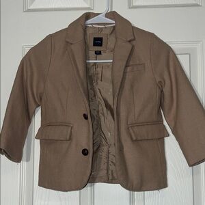 GAP Kids Tan Pea Coat